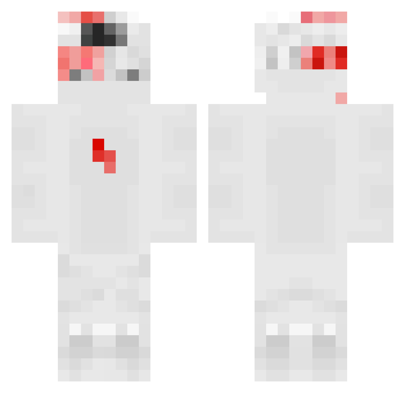 Jong__woon Minecraft skin, front and back view