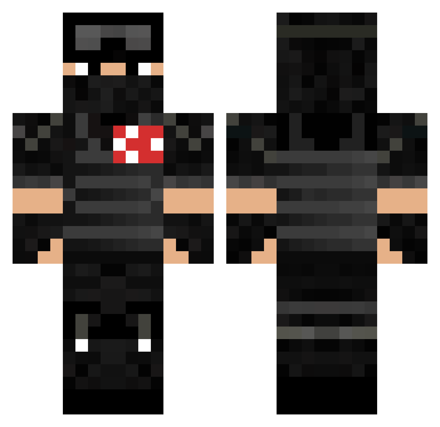etnikdo_maltan31 Minecraft skin, front and back view