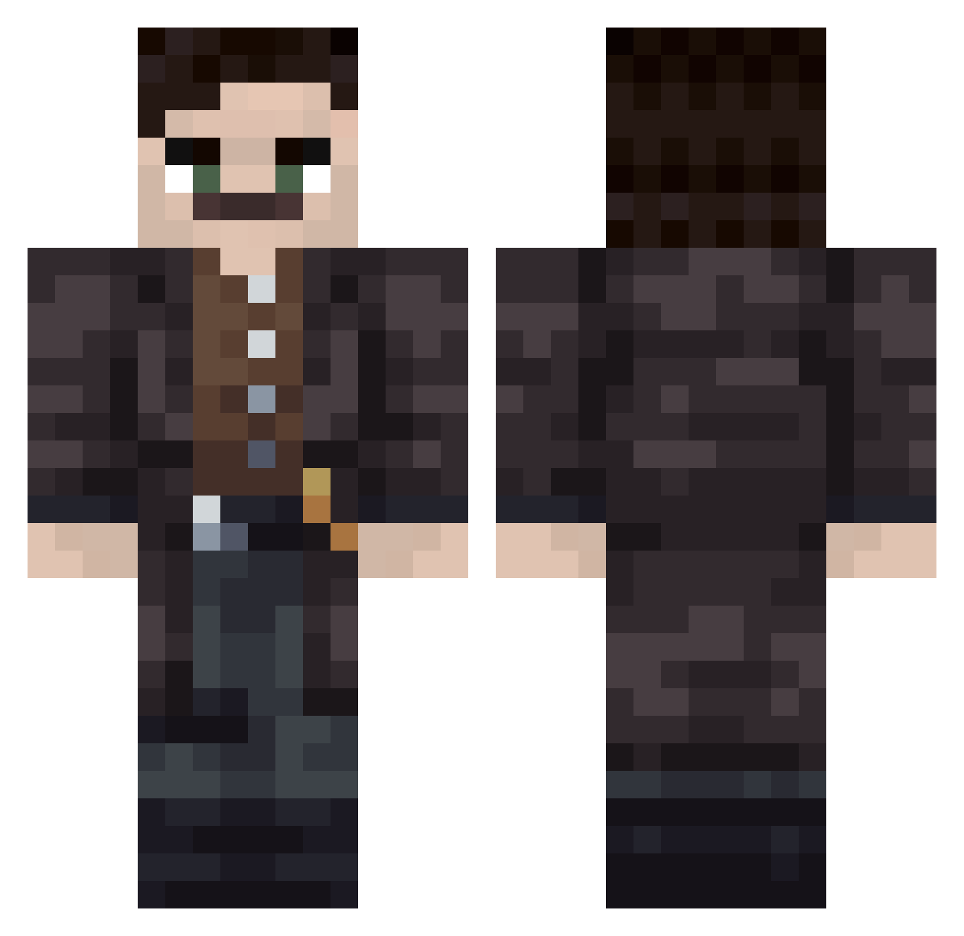 Max_Taylor Minecraft skin, front and back view