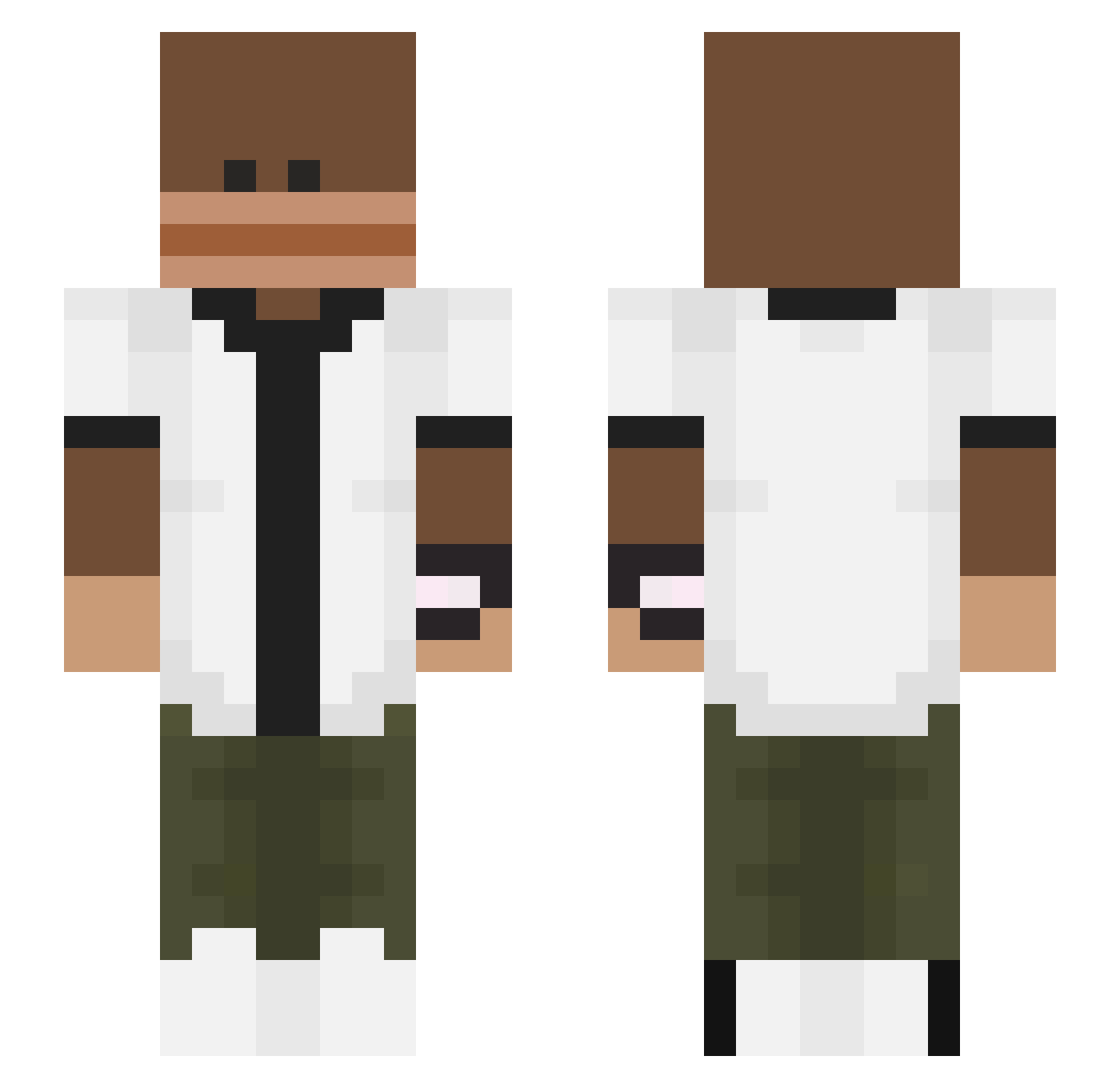 tins_n Minecraft skin, front and back view