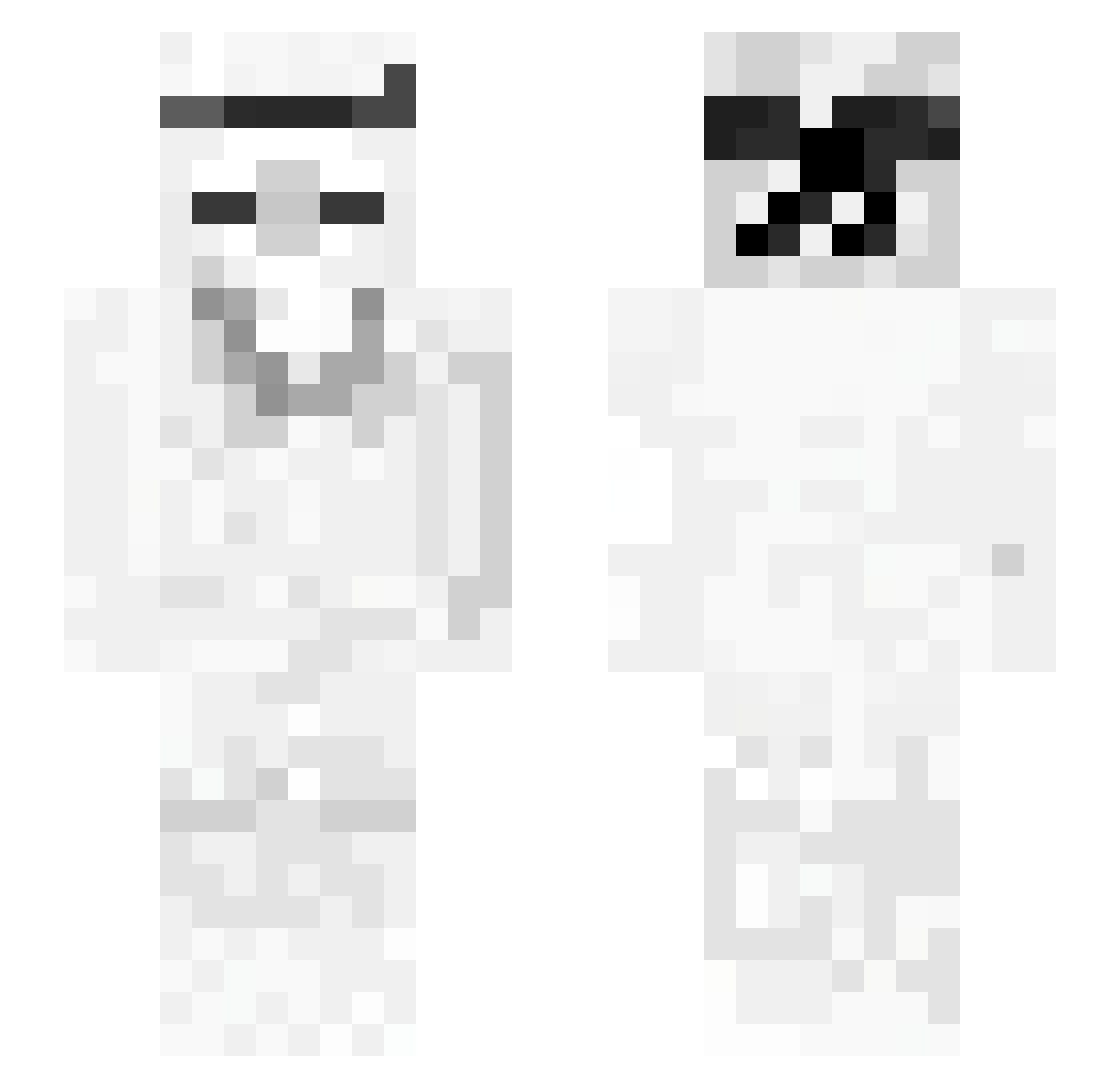 D0ZW_btw Minecraft skin, front and back view