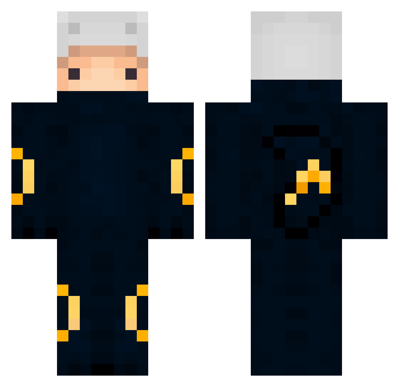 semihhbaskann59 Minecraft skin, front and back view