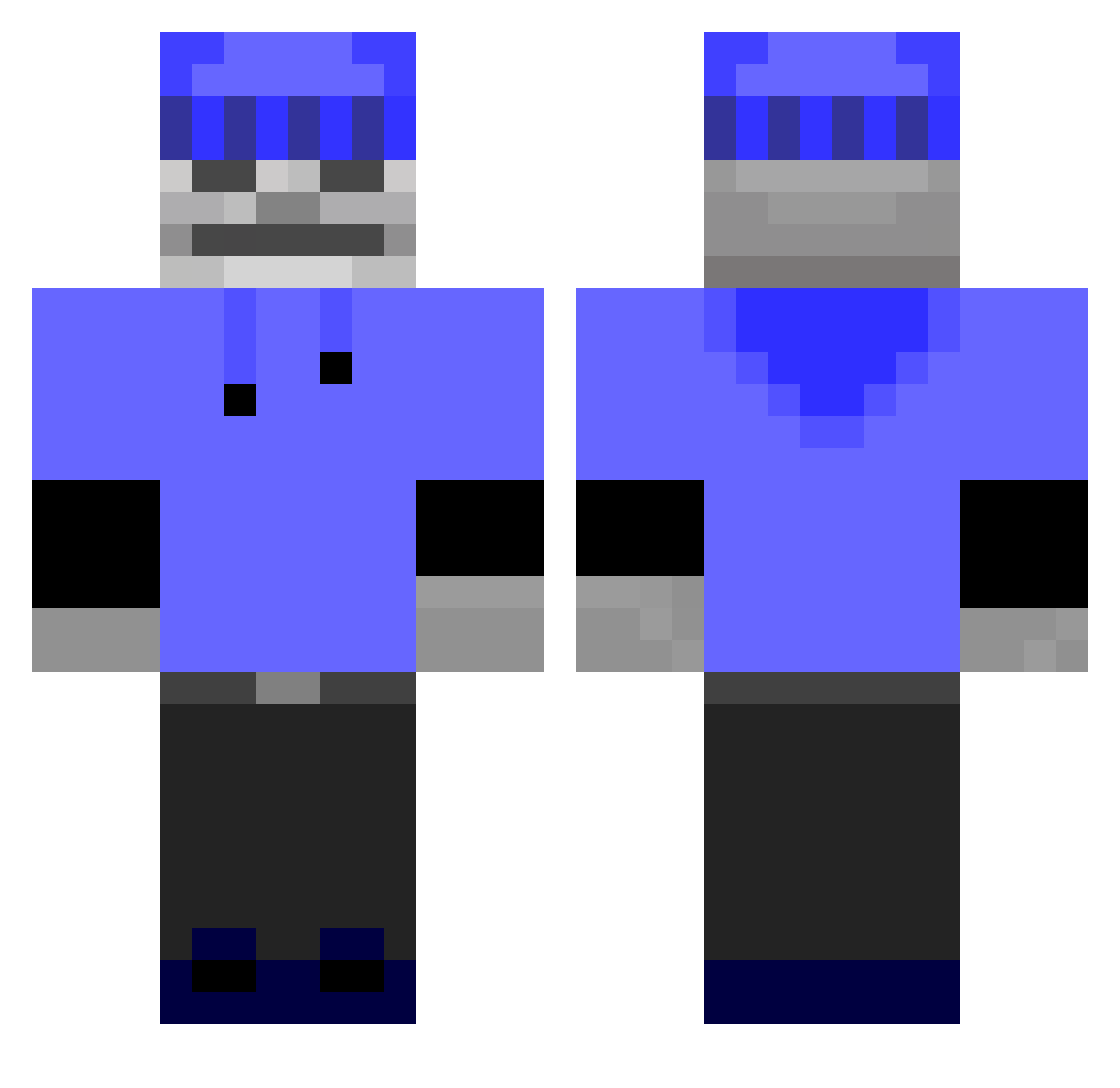 pyromaniac__ Minecraft skin, front and back view