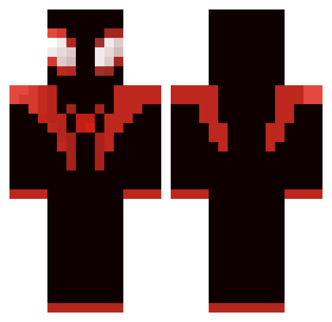 onnispeedrunnaa Minecraft skin, front and back view