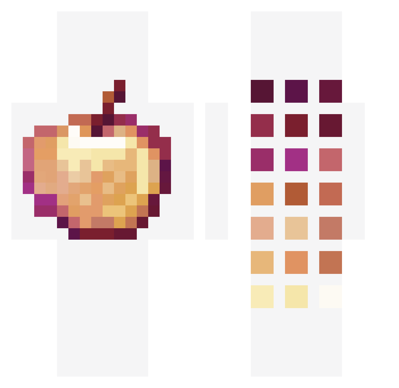Remarkoble4 Minecraft skin, front and back view