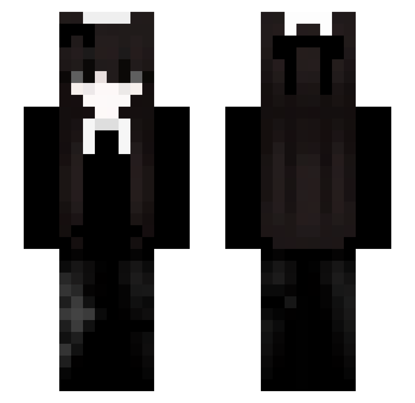 Funkyboy12003294 Minecraft skin, front and back view