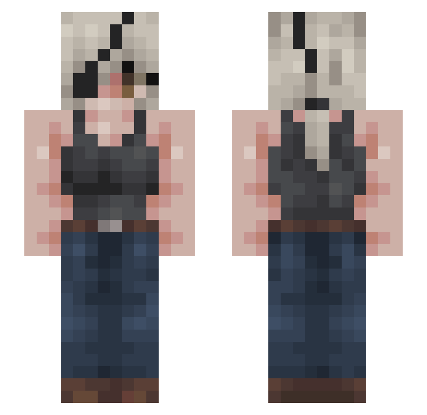 unspell - eyepatch Minecraft skin