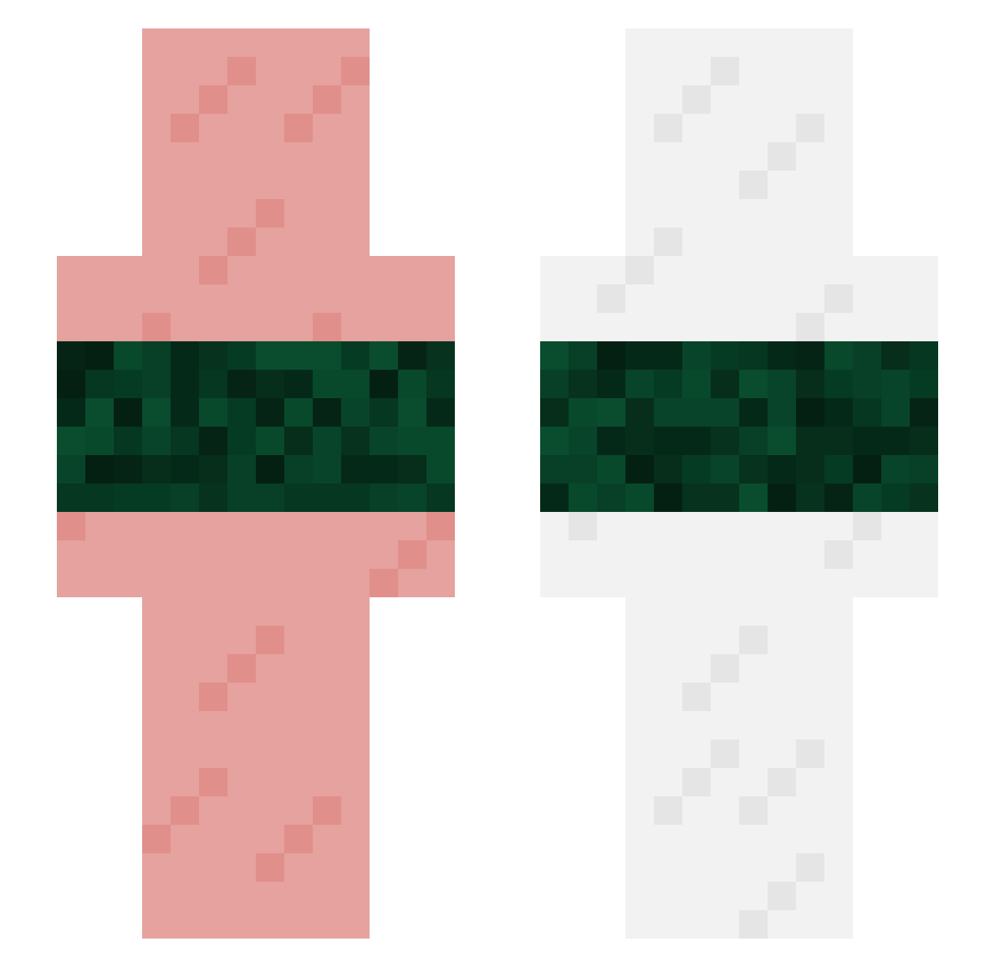 p4ytonn Minecraft skin, front and back view