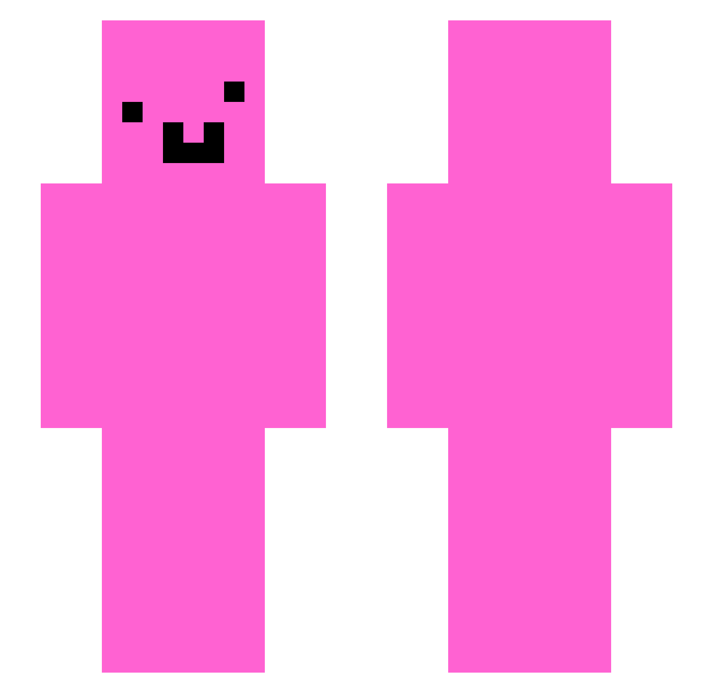 Mindplayer2022 Minecraft skin, front and back view