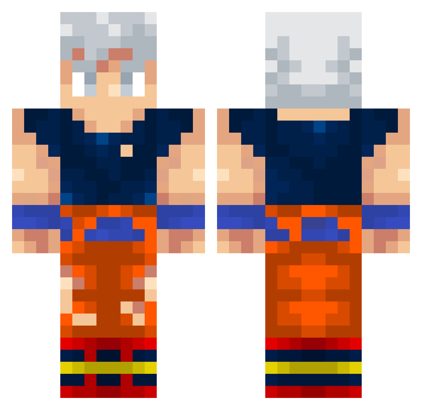 _martinS Minecraft skin, front and back view