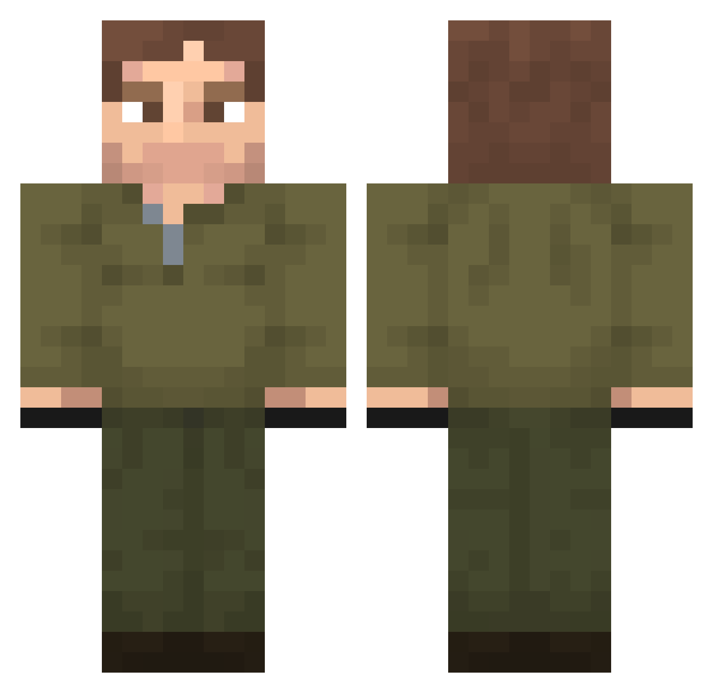 est4ogen Minecraft skin, front and back view