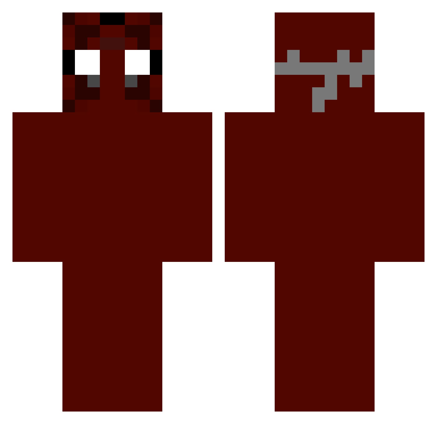 spirik_ Minecraft skin, front and back view