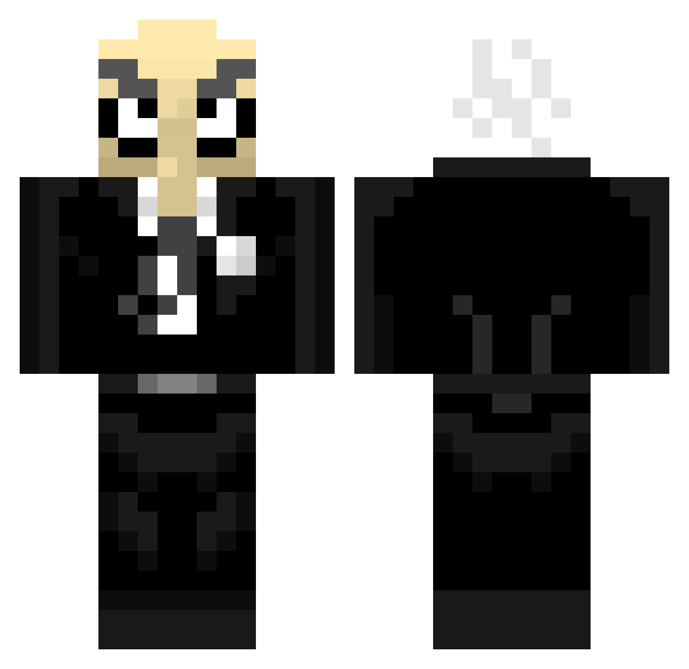 mike14sep Minecraft skin, front and back view