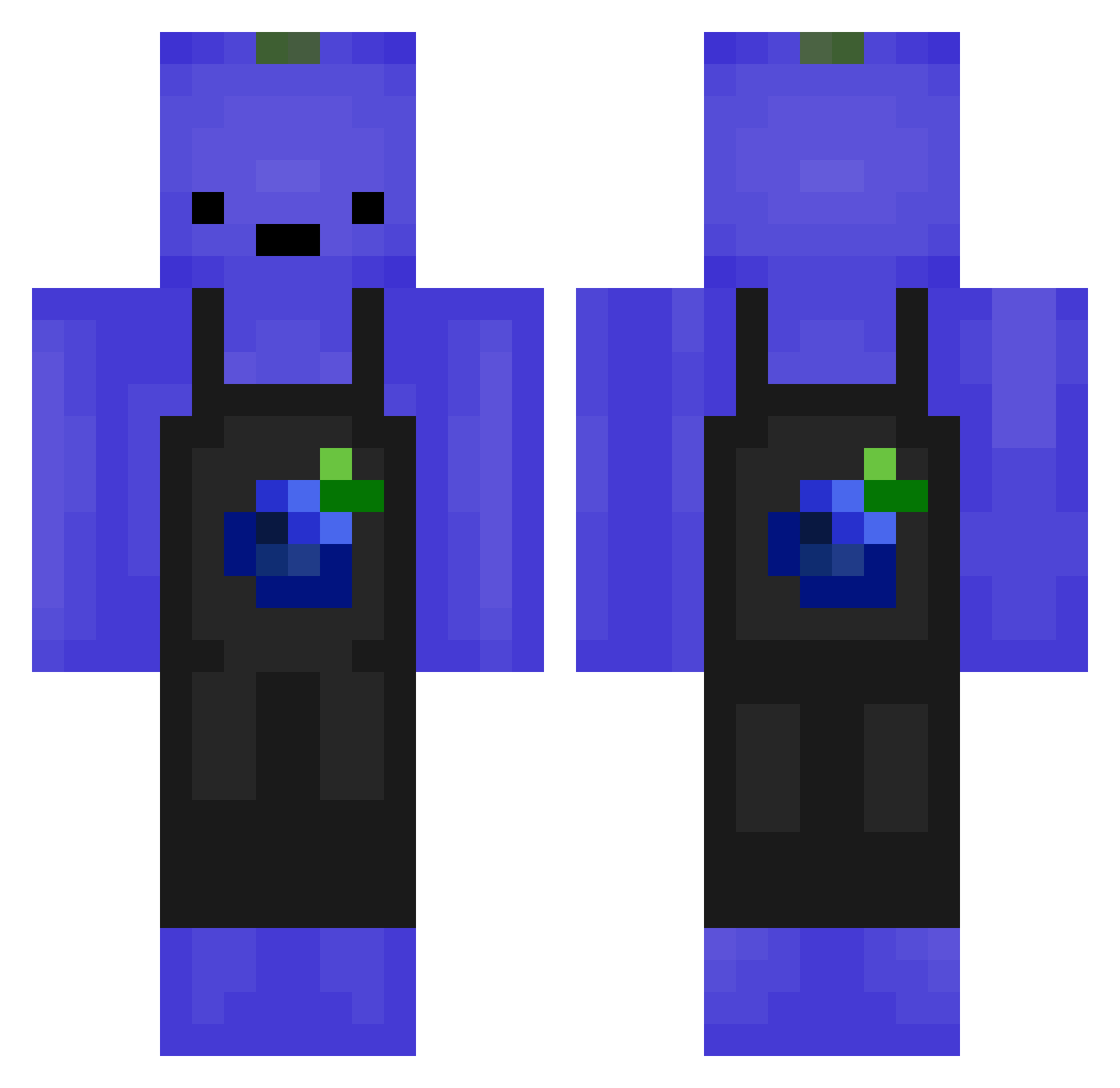 scavatore05 Minecraft skin, front and back view