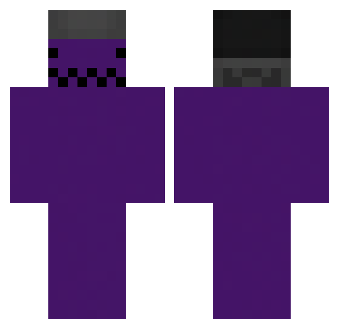 kodyy2x Minecraft skin, front and back view