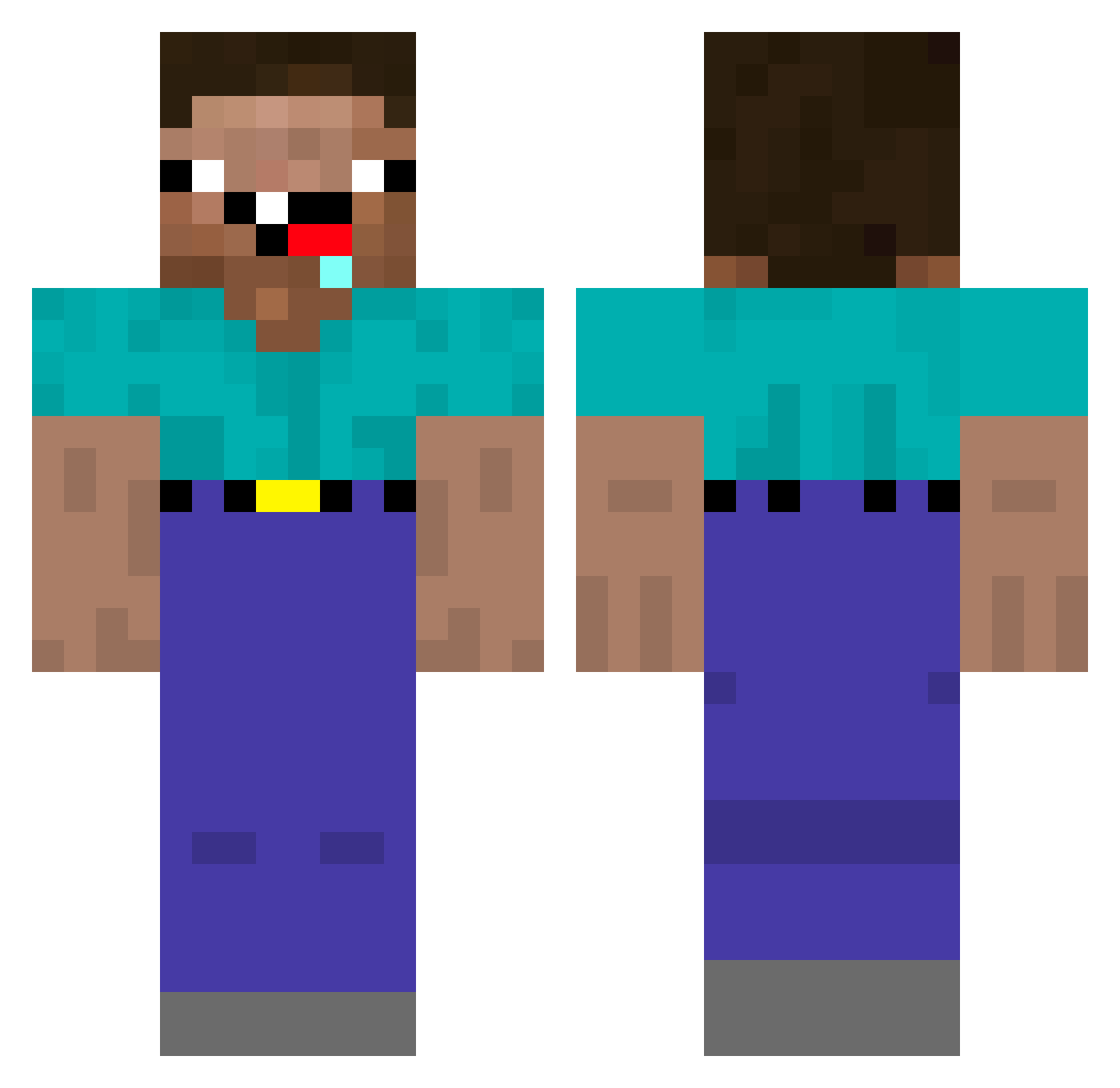 nx_te_ Minecraft skin, front and back view