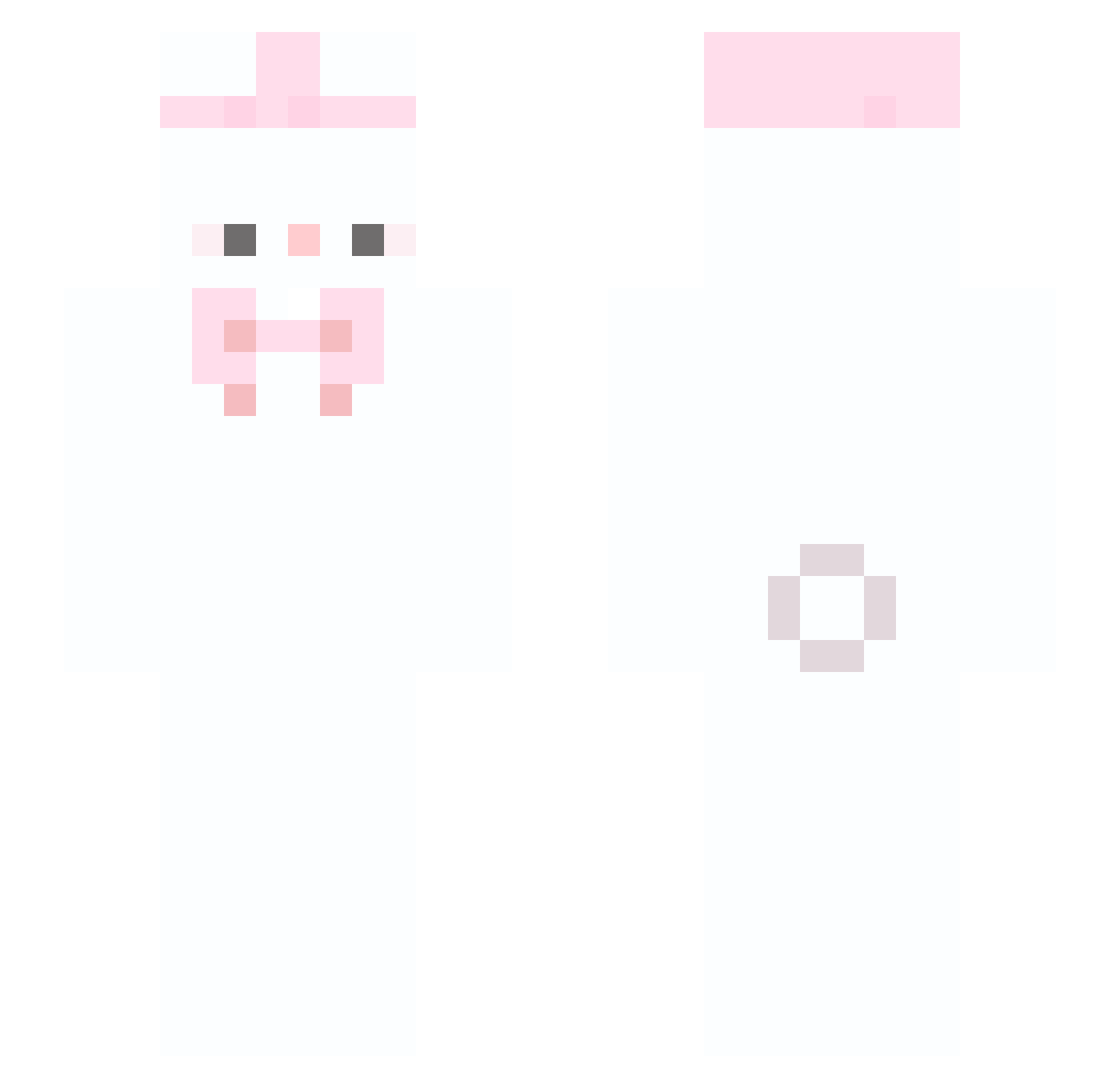 Kringusam Minecraft skin, front and back view