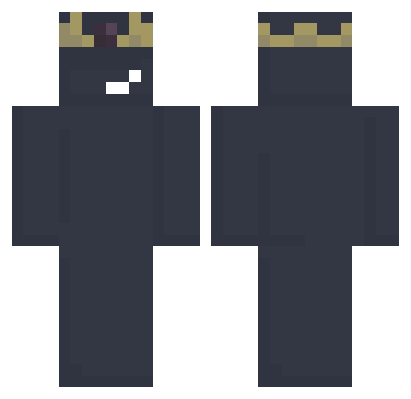taekwonsunyou Minecraft skin, front and back view