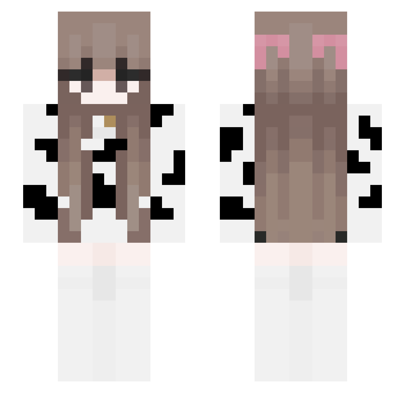 jordaann_ Minecraft skin, front and back view