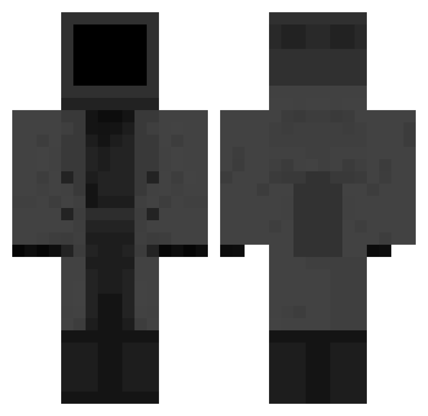 taiyo424 Minecraft skin, front and back view