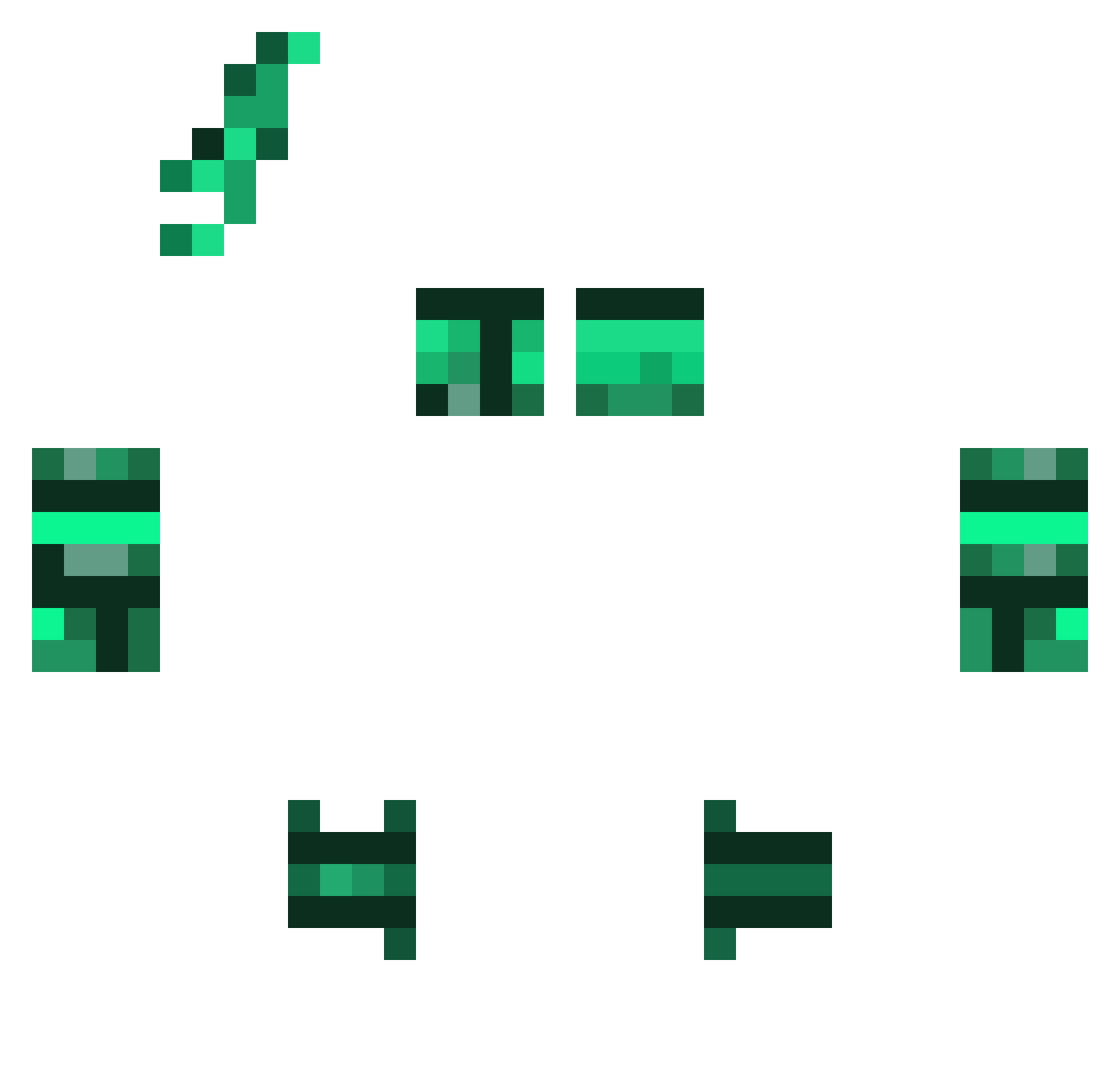 RedriggerV Minecraft skin, front and back view