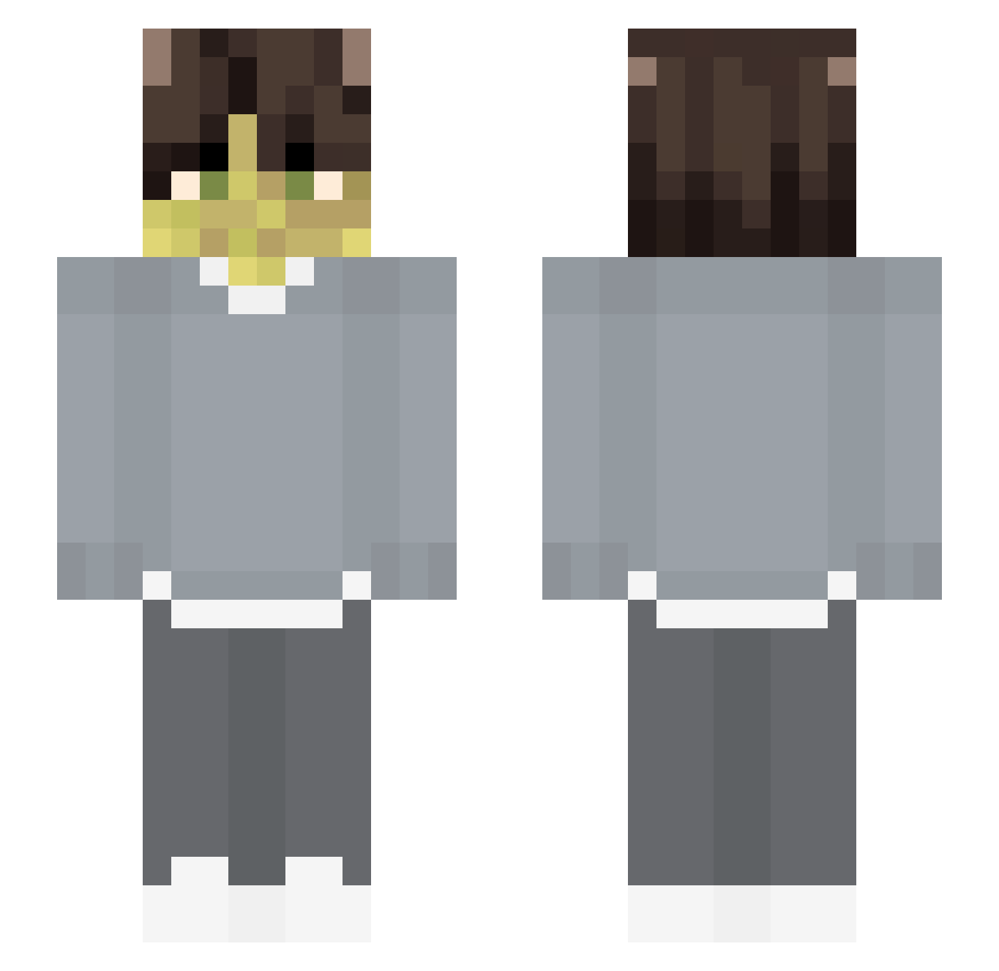 SulfurJockey Minecraft skin, front and back view