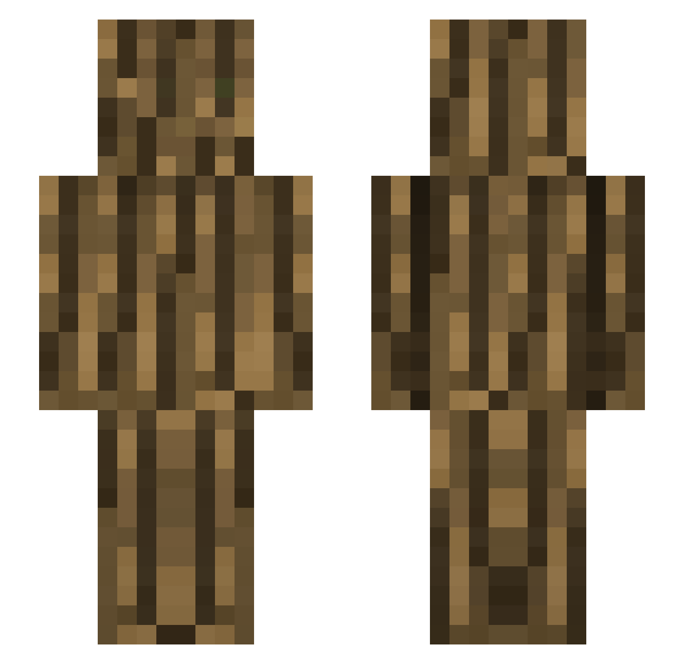 K_Kimchi_ Minecraft skin, front and back view
