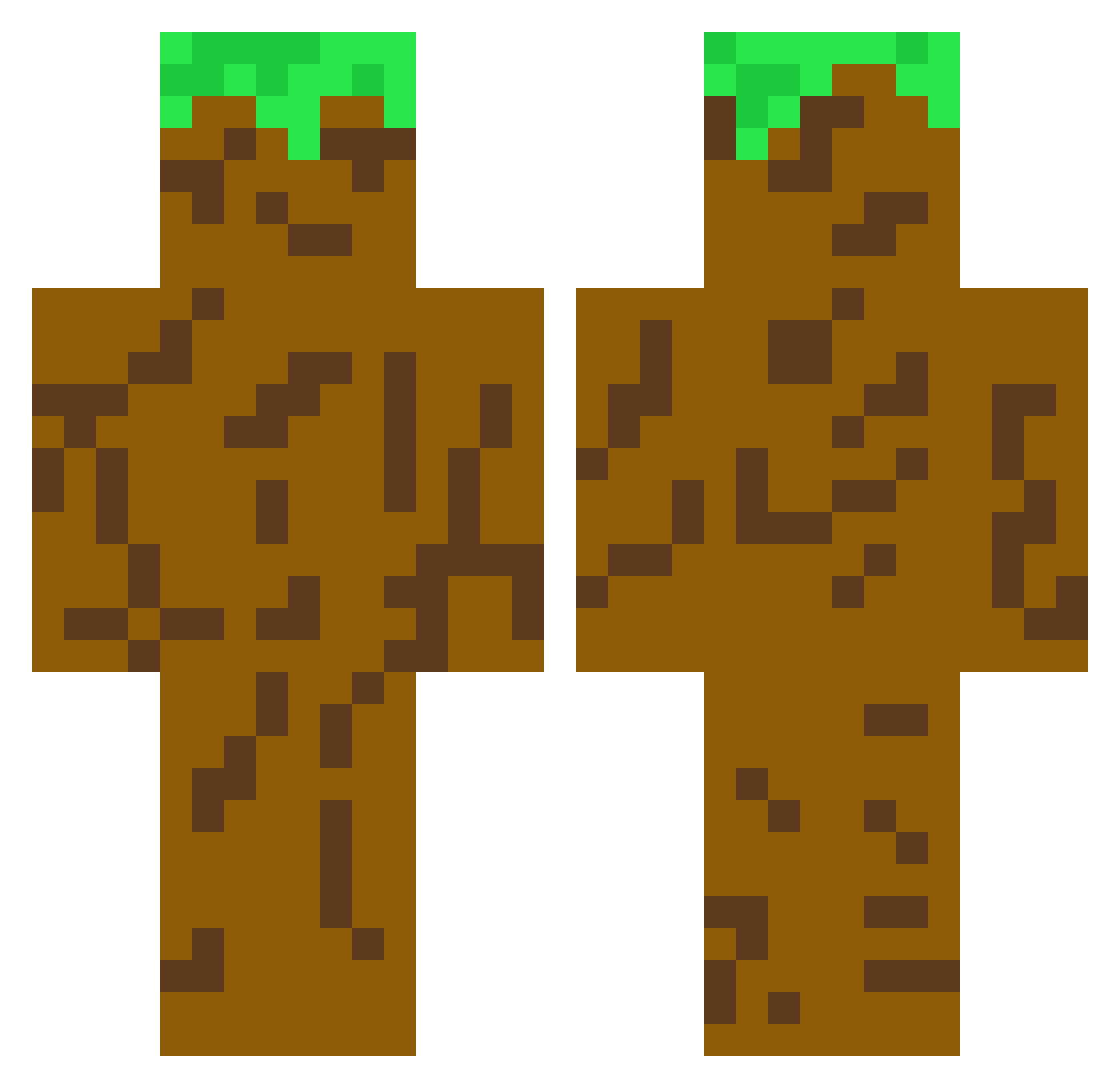 LucaT_2013 Minecraft skin, front and back view