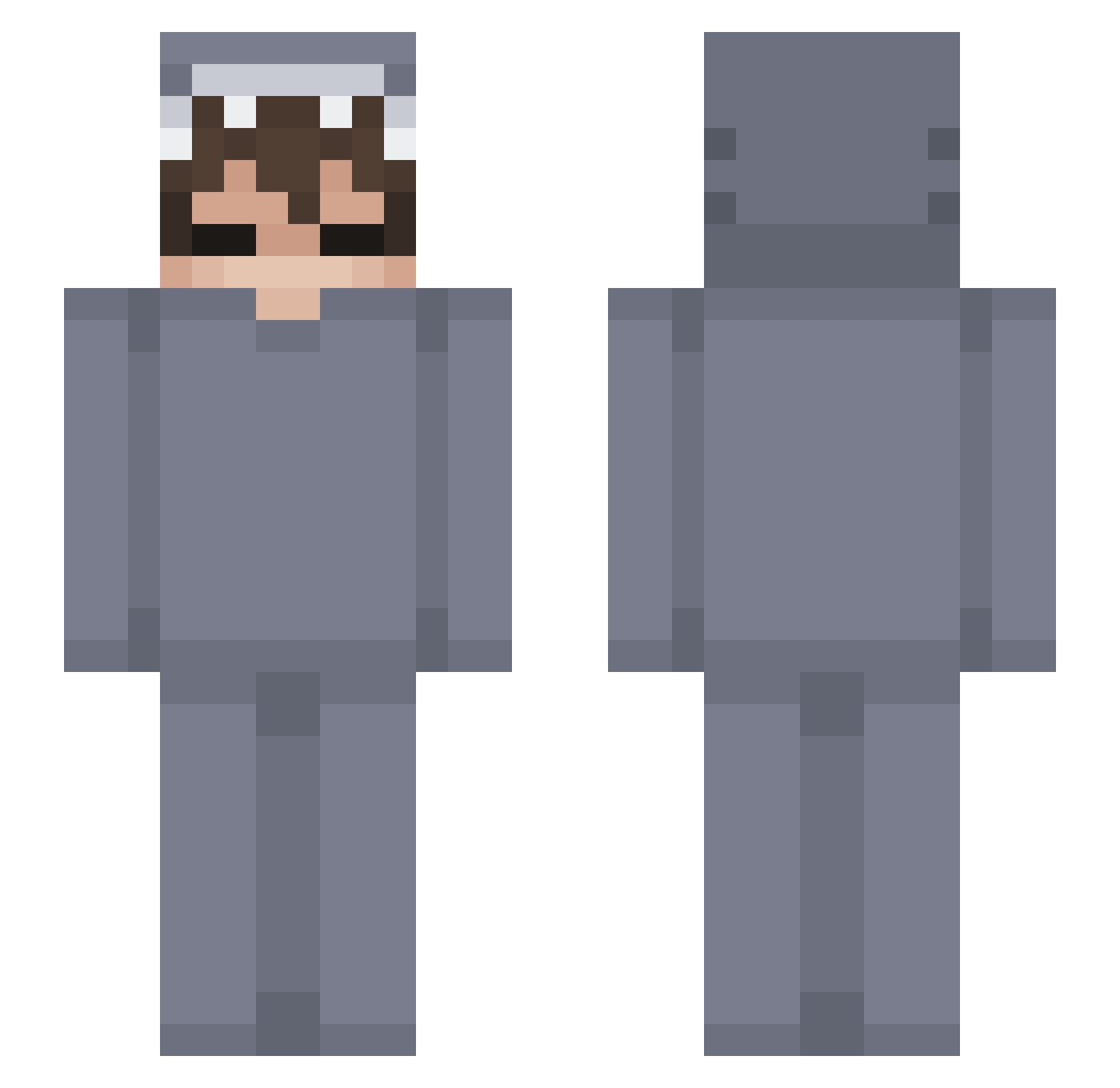 THEFON85 Minecraft skin, front and back view