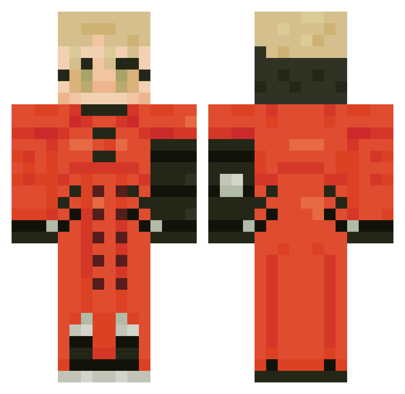 verp89 Minecraft skin, front and back view