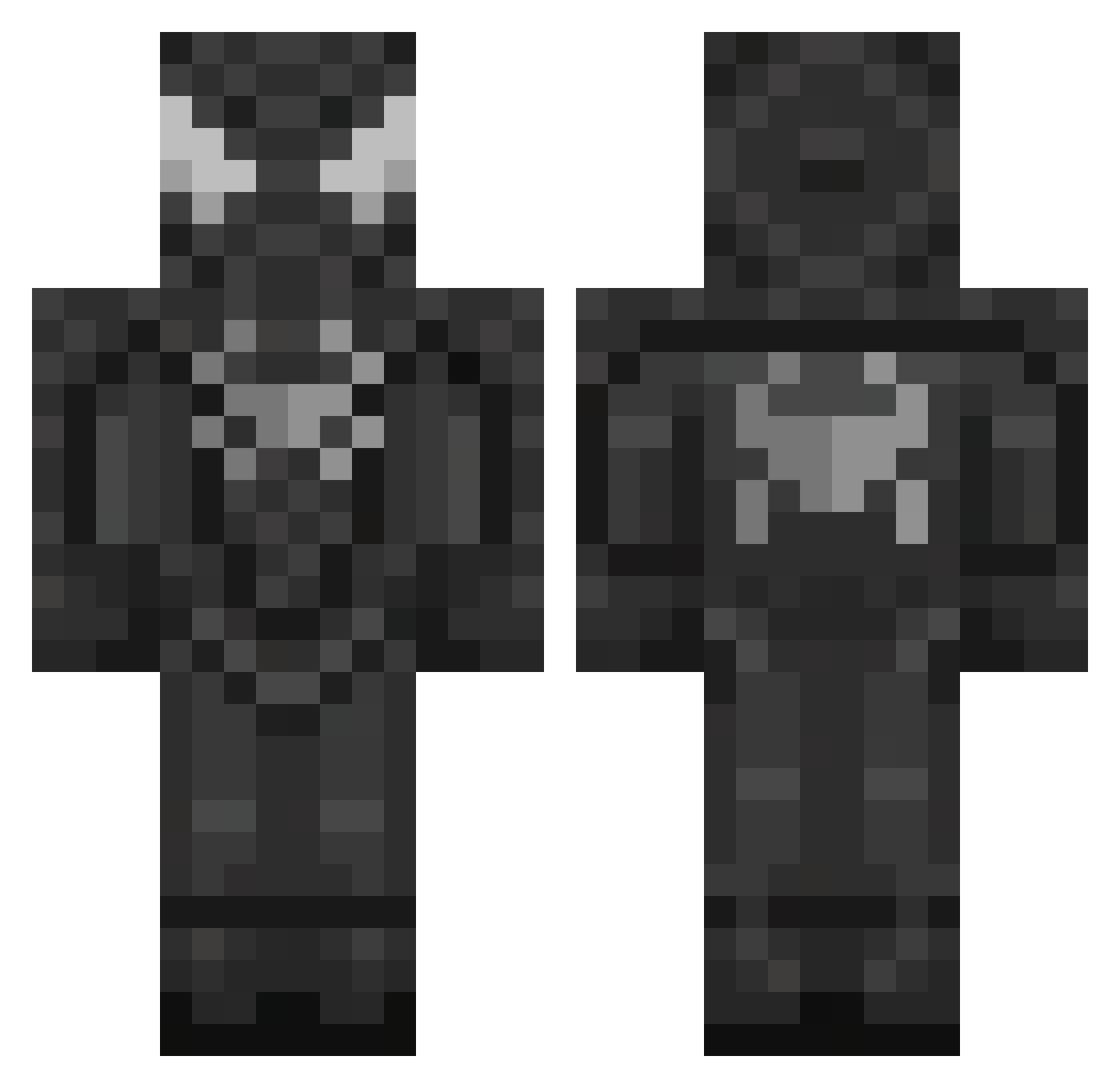 OmerFarukDinc Minecraft skin, front and back view