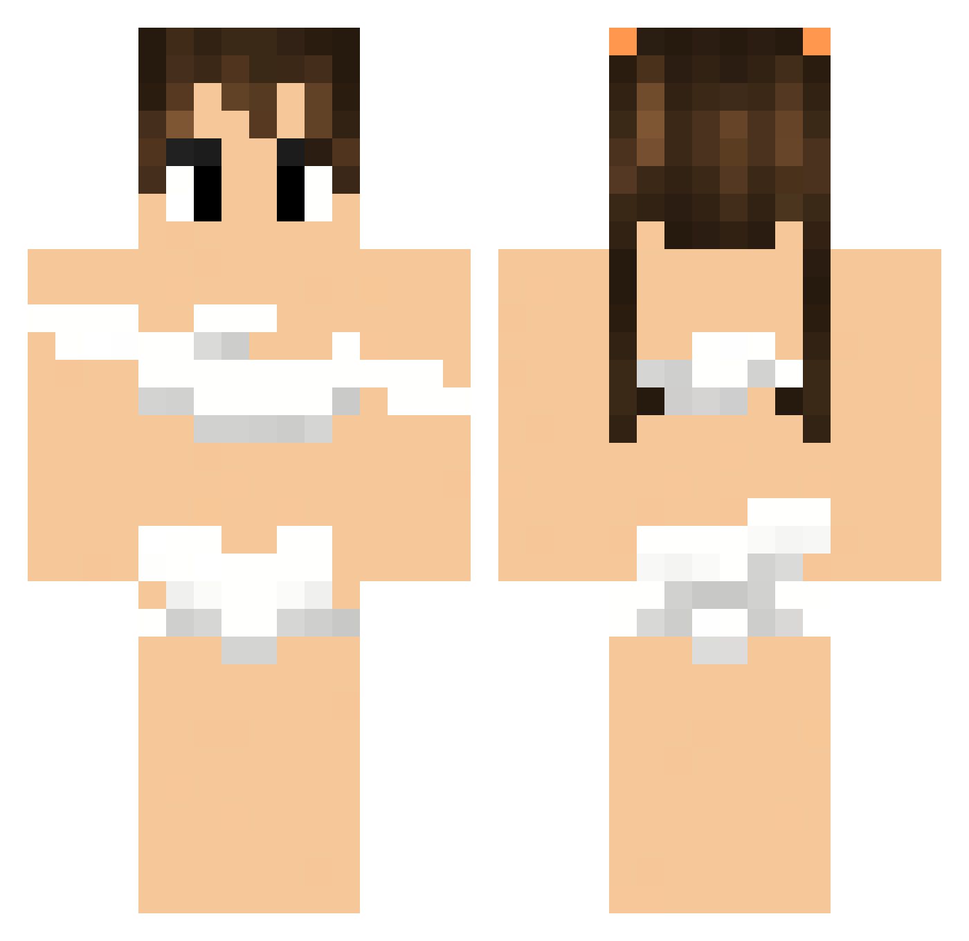 StevenAnderson Minecraft skin, front and back view