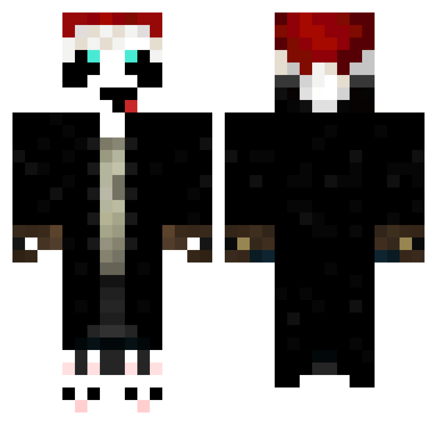drovo_ Minecraft skin, front and back view