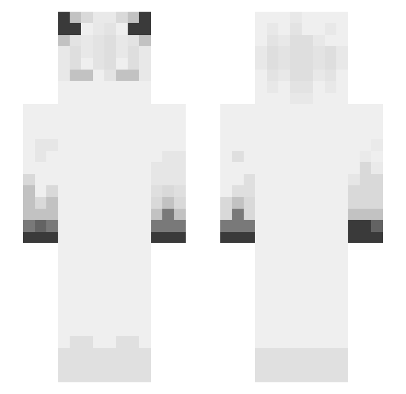 NLE_WINDMILL24 Minecraft skin, front and back view