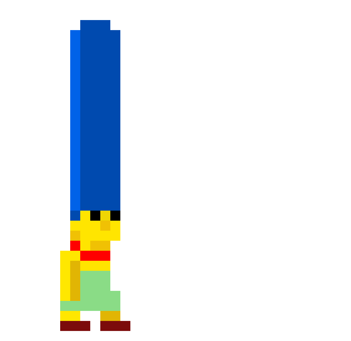 s0pnge Minecraft skin, front and back view
