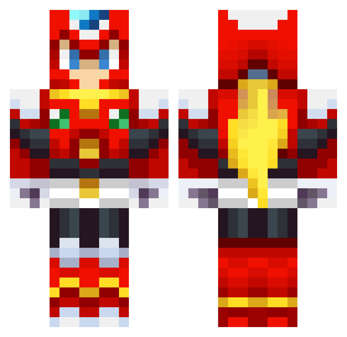 Totally1337Gamer - reploid Minecraft skin