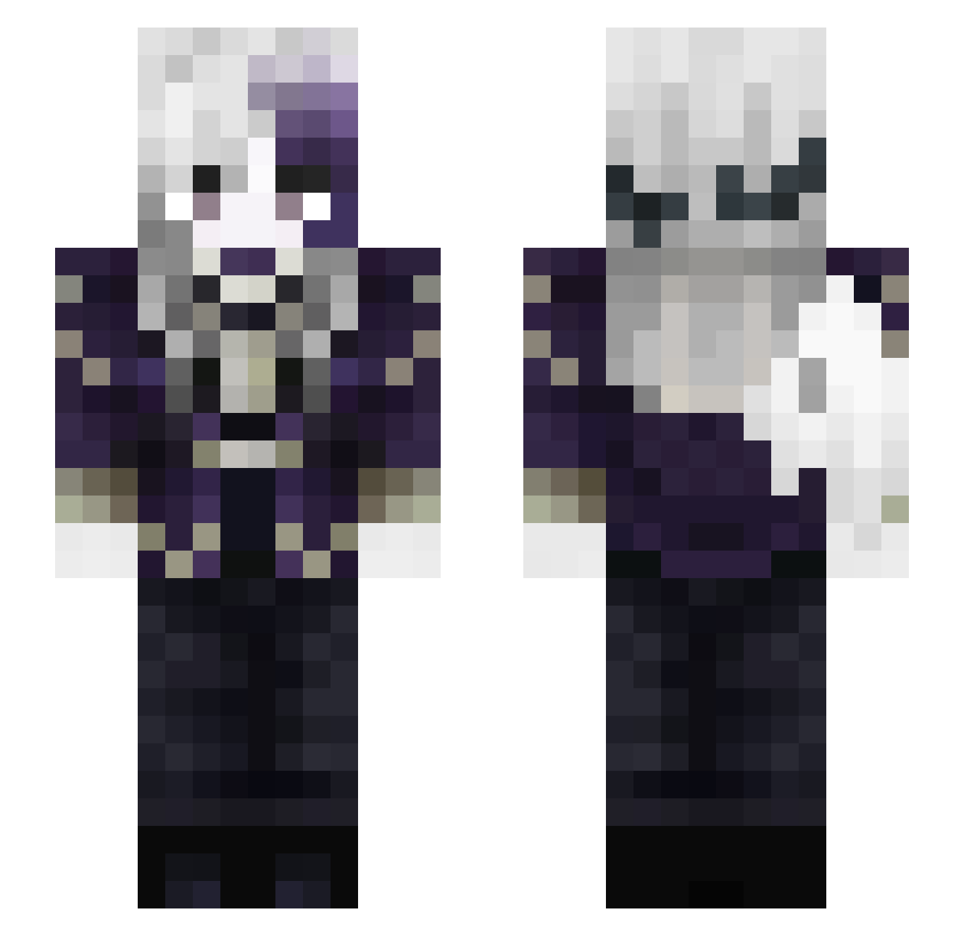 miffiin_ Minecraft skin, front and back view