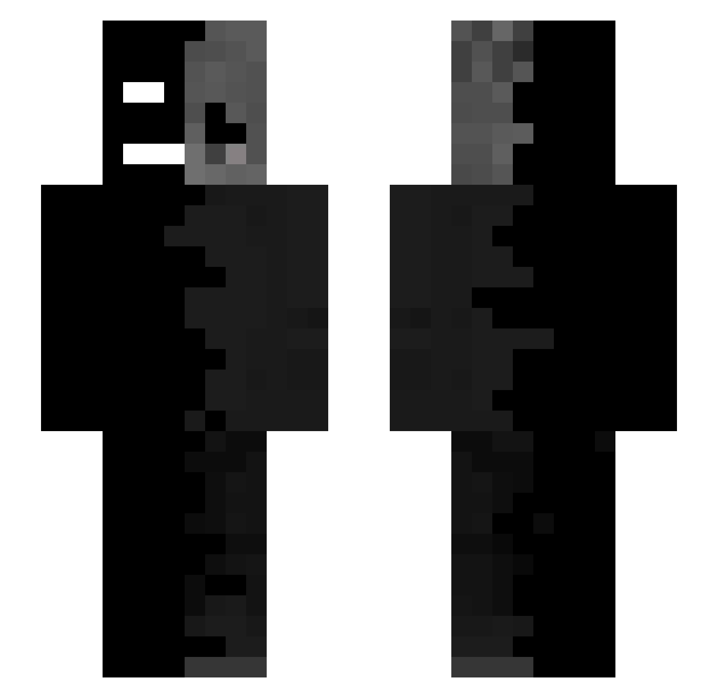 _chom1s66 Minecraft skin, front and back view