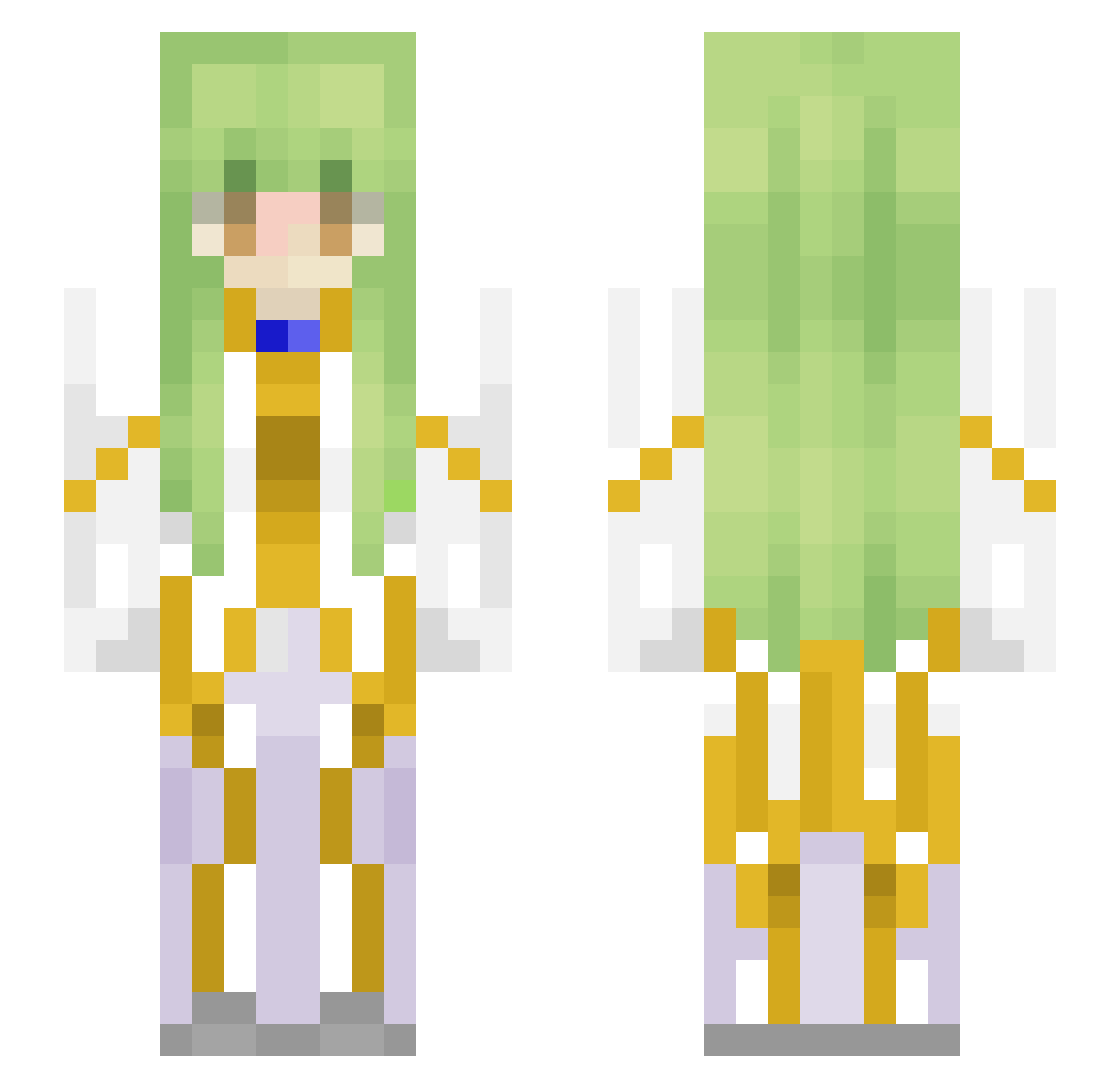Ian_rtQa Minecraft skin, front and back view