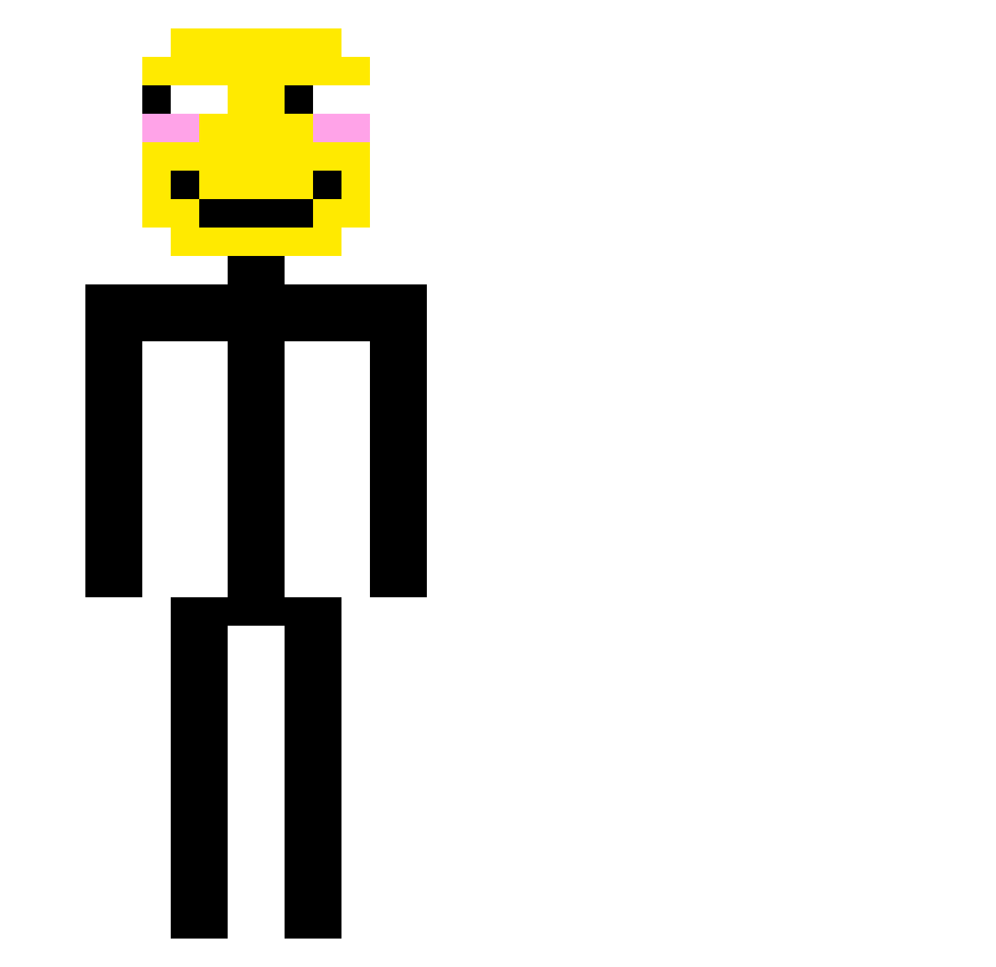 shiyue233 Minecraft skin, front and back view
