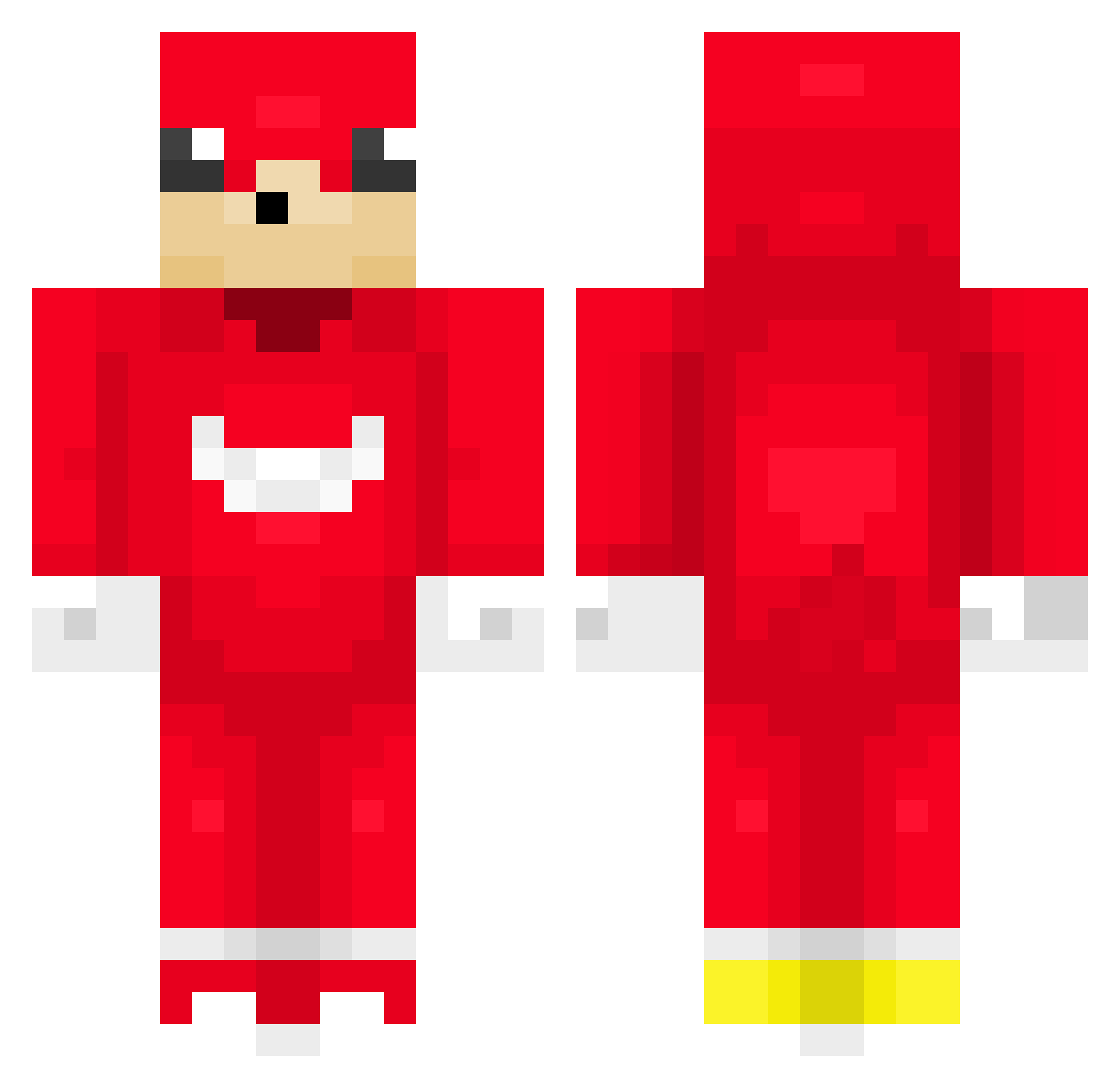 _THe_LeGeNd_27 Minecraft skin, front and back view