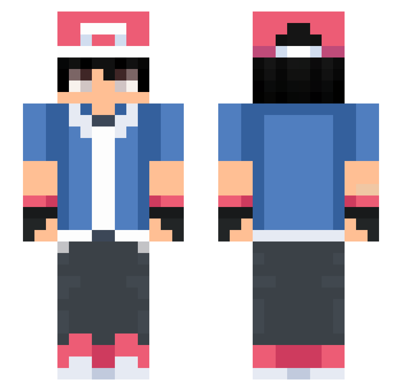 changray0402_TW Minecraft skin, front and back view