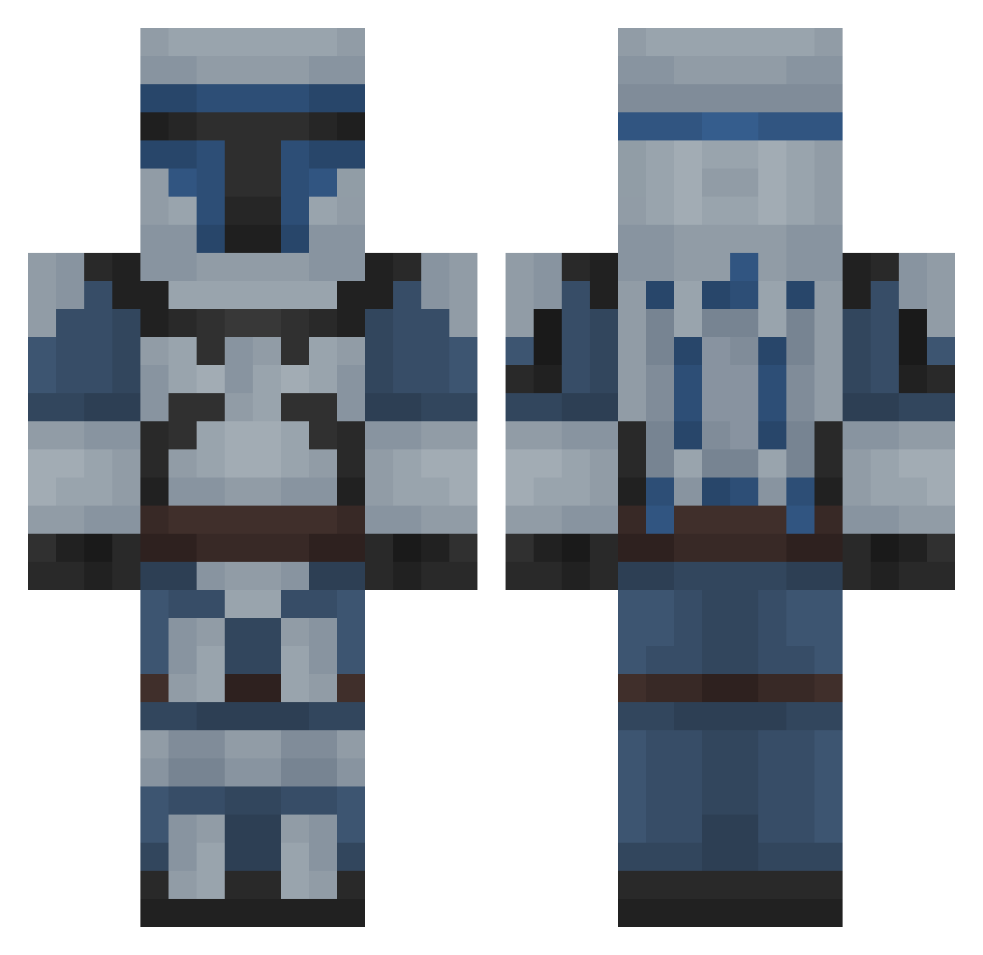 pen15consumer Minecraft skin, front and back view