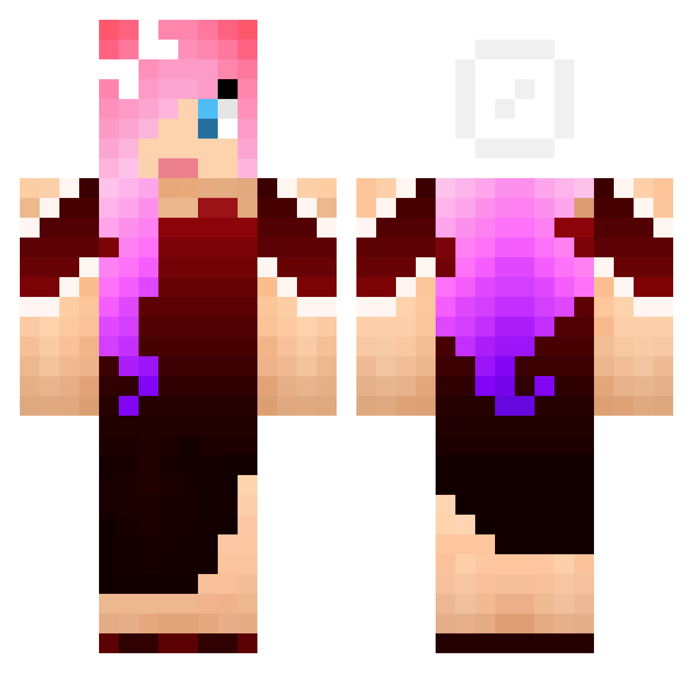 Ania - elegant Minecraft skin