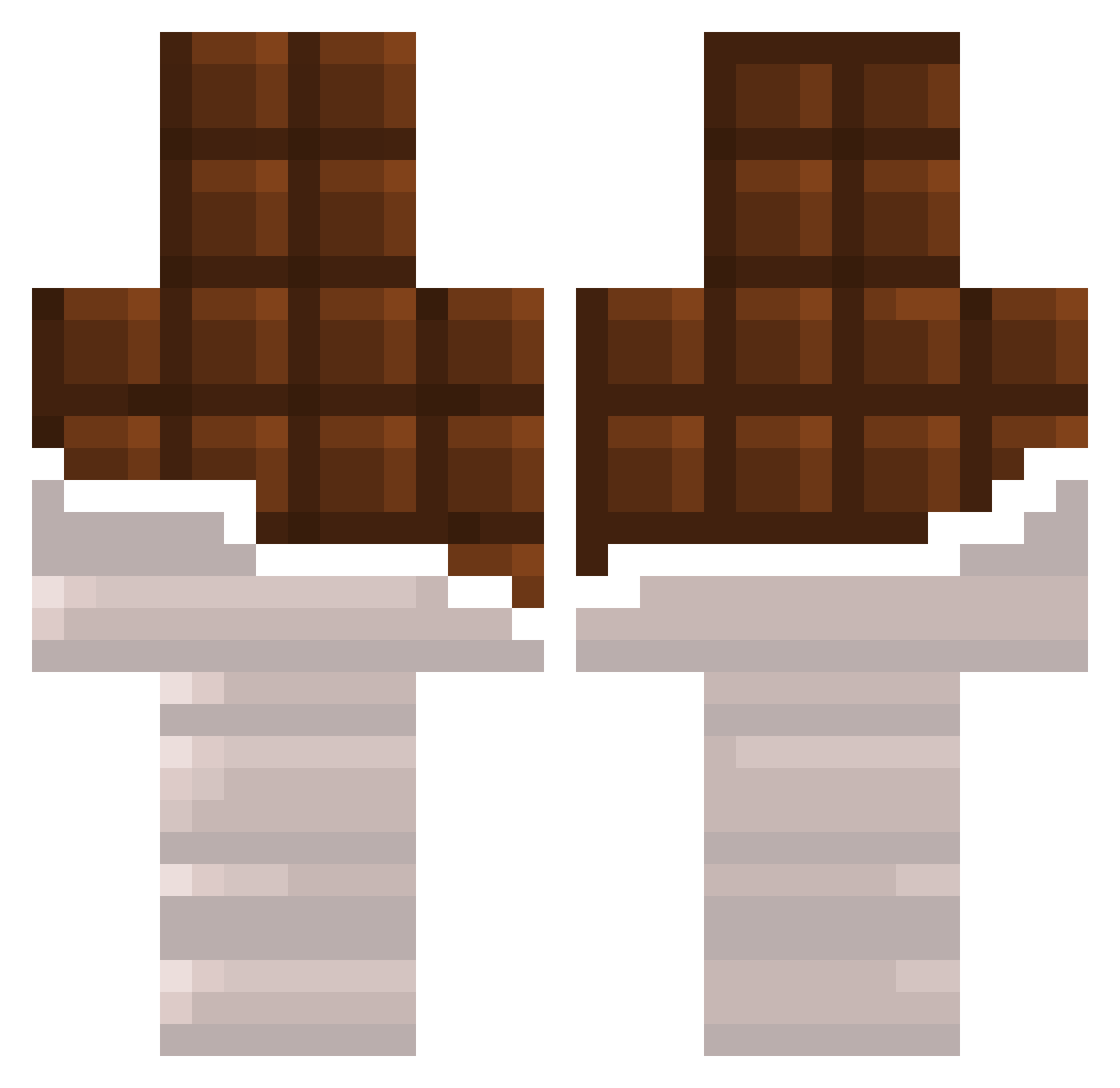 hydrekilllevrai Minecraft skin, front and back view