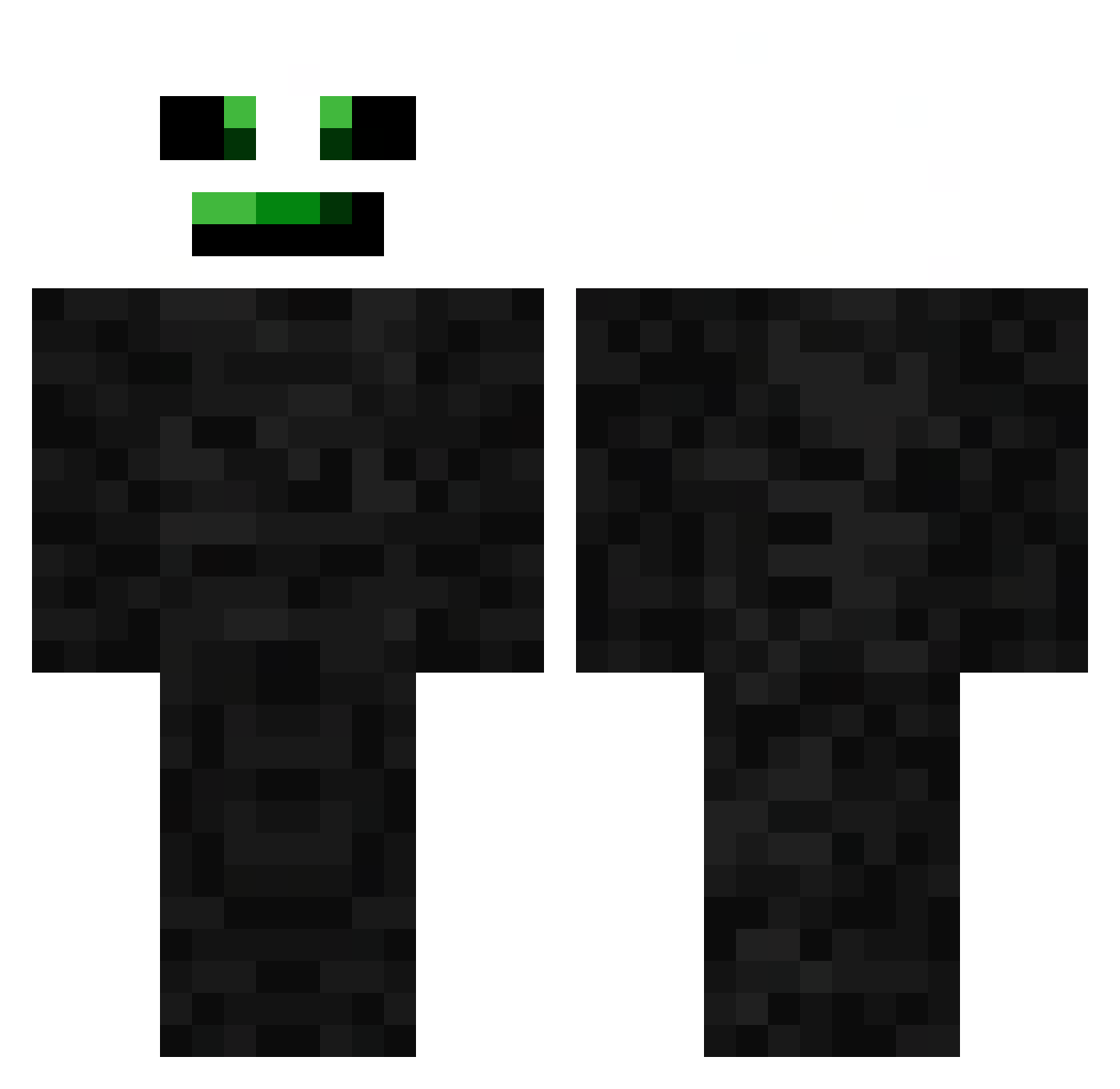 Oscarote1093 Minecraft skin, front and back view