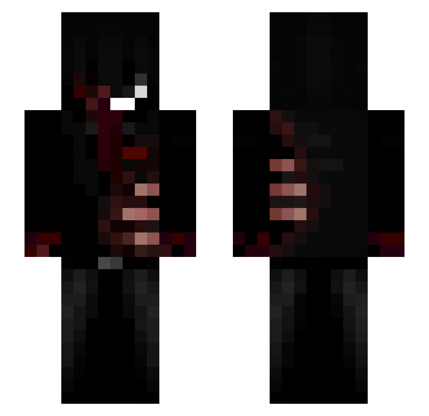 Pawel951753 Minecraft skin, front and back view