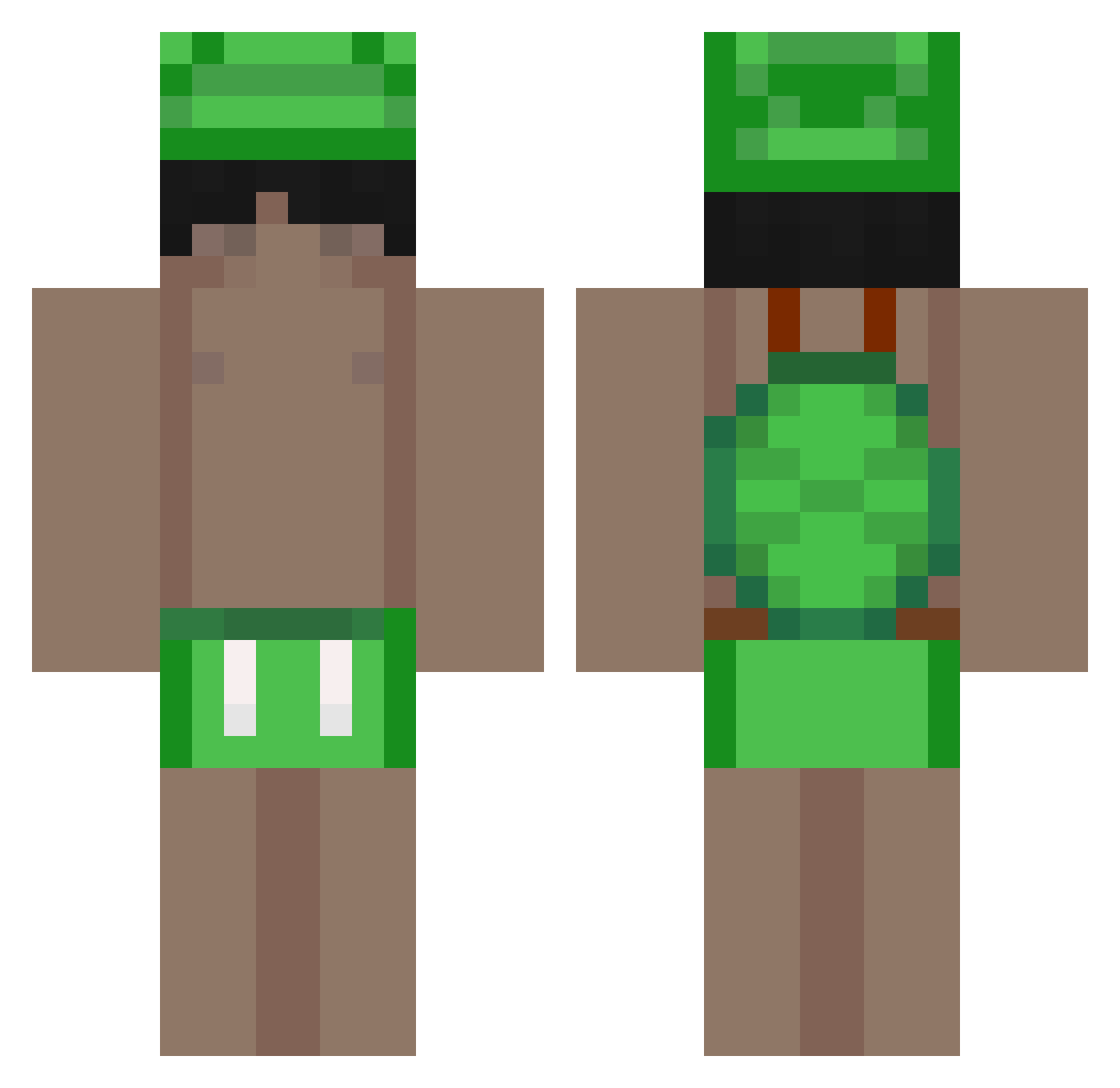 _QuangUy_ Minecraft skin, front and back view