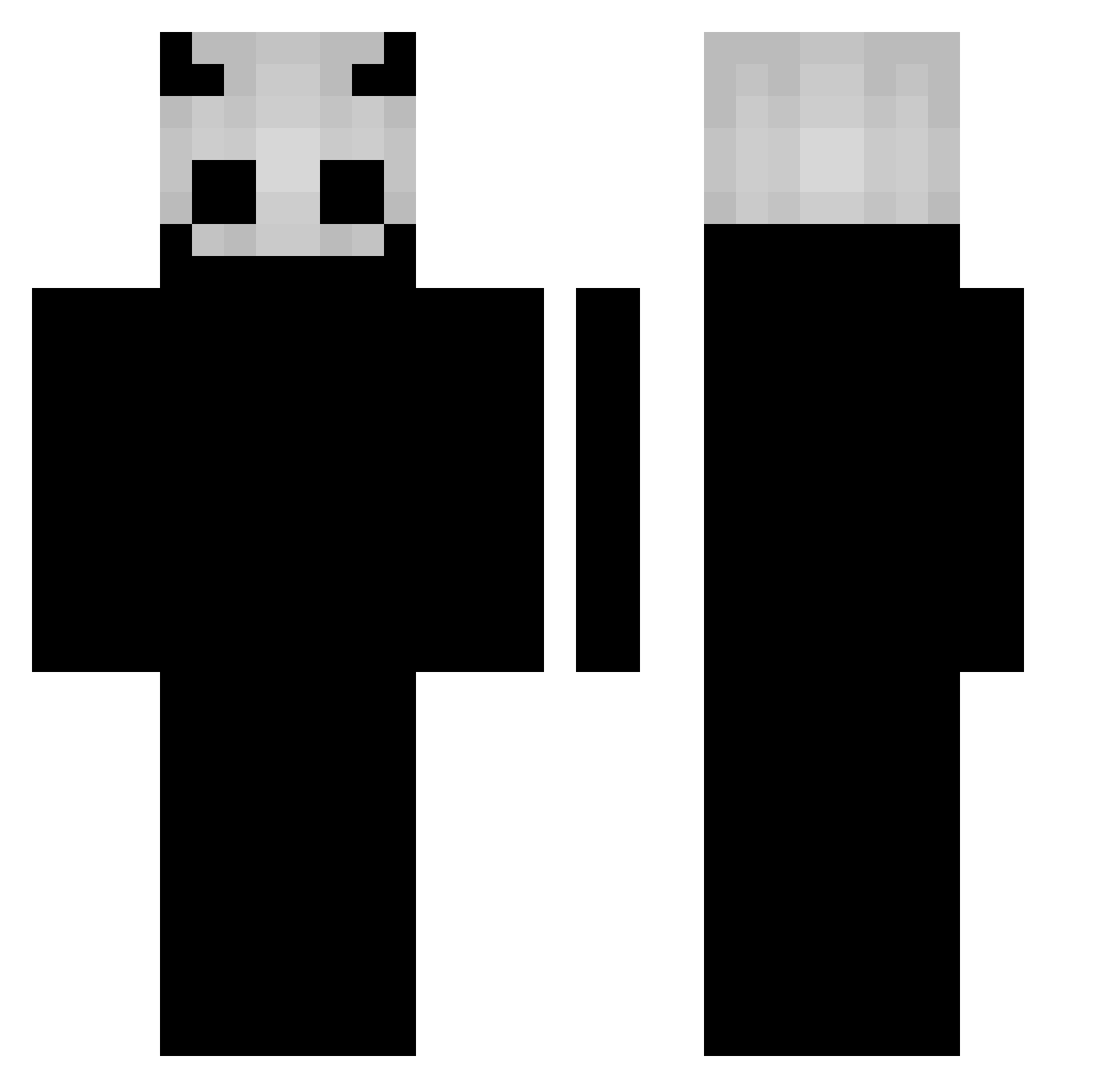 _Onyx9_ Minecraft skin, front and back view