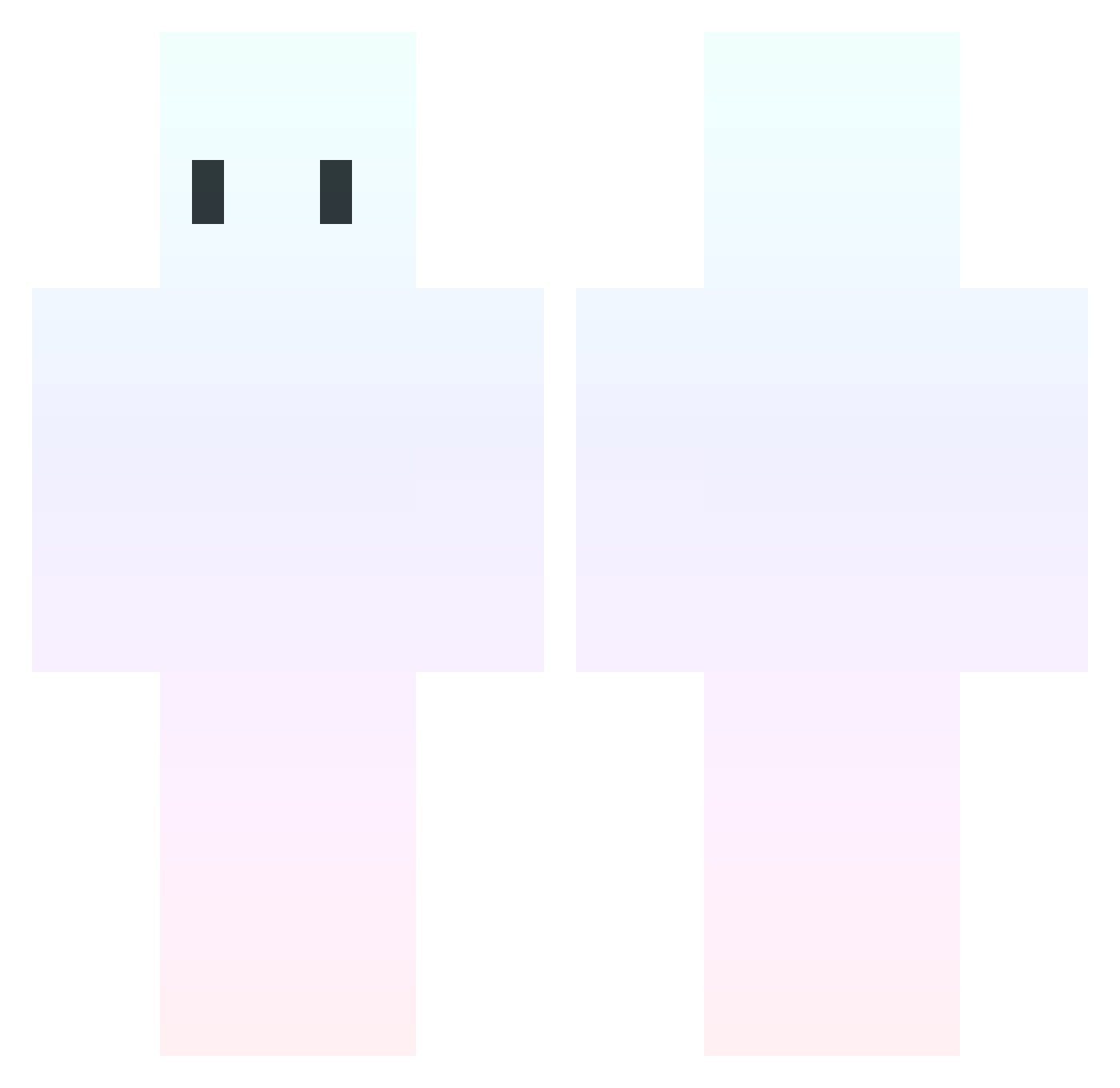vainas22311 Minecraft skin, front and back view